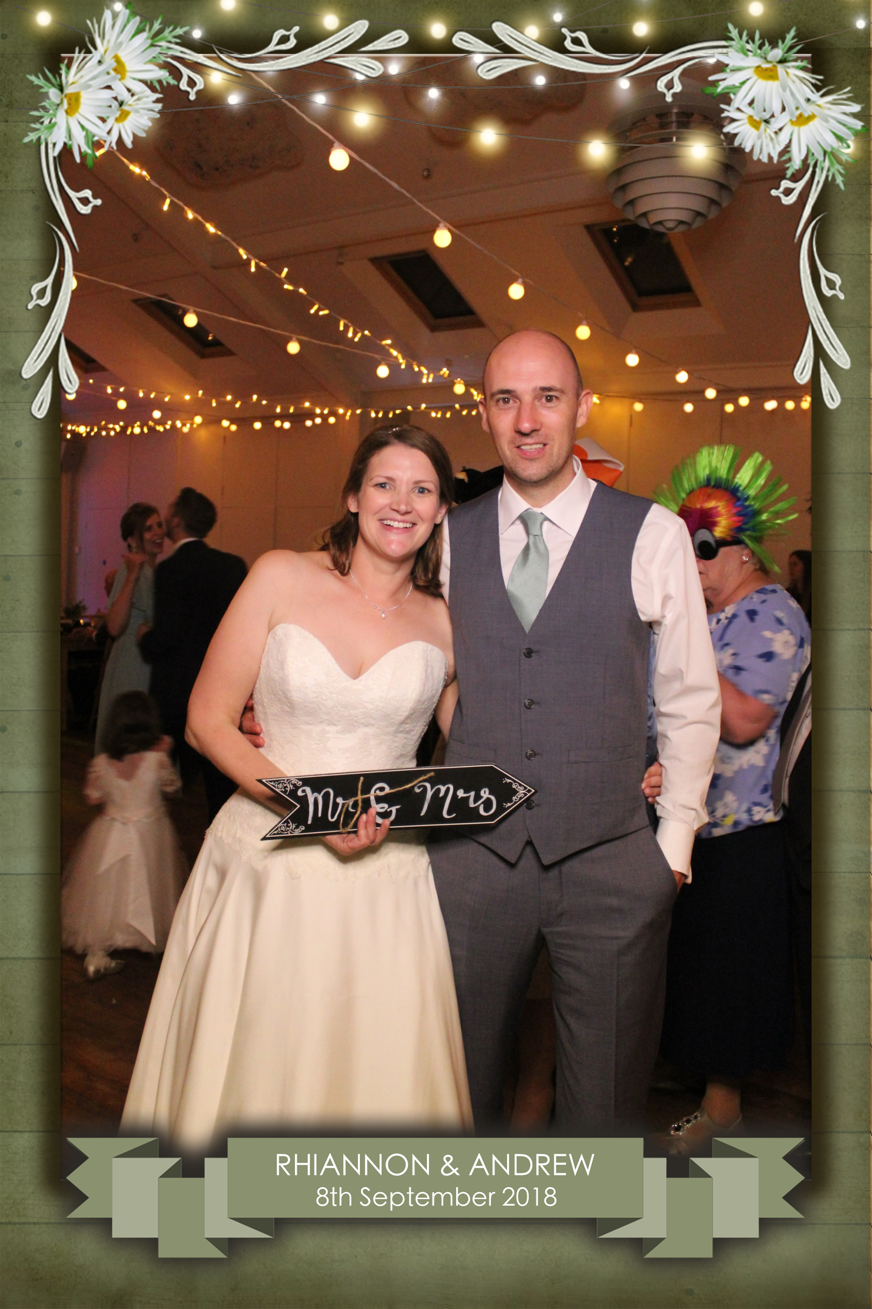Rhiannon & Andrew's Wedding | View more photos from the event at images.mobile-photo-booth.com/u/MobilePhotoBoothUK/Rhiannon-Andrews-Wedding
